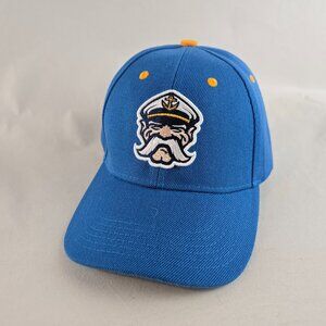 Lake County Captains MiLB Melonwear Snapback Hat Blue Adjustable Baseball